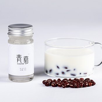 红豆牛奶